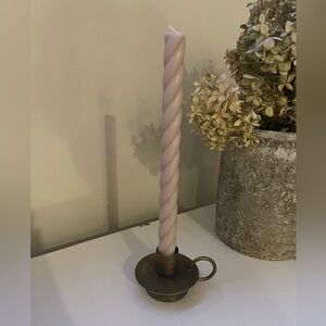 Antique vintage candle holder